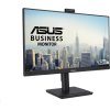 ASUS LCD 23.8" BE249QFK Video Conferencing Monitor, FHD, IPS, 100Hz, Frameless, FHD Webcam, Mic Array, Stereo Speakers