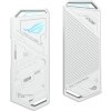 ASUS Externí box pro SSD M.2, ROG STRIX ARION, USB-C 3.2, Délka 30-80 mm, AURA RGB, Bílá