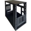 EUROCASE skříň MC MF-320B, Micro Tower, 1xUSB-C, 2xUSB 3.0, 2x audio, bez zdroje