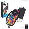 Hyperkin Official Tetris® EVA Hard Shell Carrying Case for Switch®OLED Model/ Switch®(Tetrimino Stack)