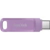 SanDisk Flash Disk 256GB Ultra Dual Drive Go, USB-C 3.2, Fialová