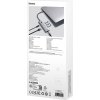 Baseus hub Ultra Joy USB 6v1 (USB-C/1xHDMI4K30Hz/3xUSB 3.0/1xPD/RJ45) šedý