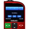 EVOLVEO Mobilní telefon pro seniory s nabíjecím stojánkem EasyPhone FL, červená