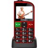 EVOLVEO Mobilní telefon pro seniory s nabíjecím stojánkem EasyPhone FL, červená