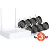 Tenda K8W-3TC - bezdrátový Wi-Fi kamerový set 2K (3MP), NVR + 8x IP kamera s LED, CZ aplikace