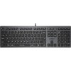 A4tech Klávesnice FX50, kancelářská nízkoprofilová klávesnice, CZ, šedá