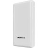 ADATA PowerBank C20, 20000mAh, 3.7A, bílá (74Wh)