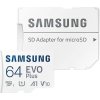 Karta Samsung micro SDXC 64GB EVO Plus + SD adaptér