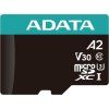 ADATA MicroSDXC karta 1TB Premier Pro UHS-I V30S (R:100/W:80 MB/s) + SD adaptér