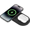 Belkin 2v1 Qi2 15W Magnetic Charging Pad, black