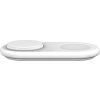 Belkin 2v1 Qi2 15W Magnetic Charging Pad, white