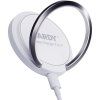 3mk bezdrátová nabíječka - Hardy Wireless Charger 2in1 s funkcí stojánku, 15w, bílá