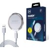 3mk bezdrátová nabíječka - Hardy Wireless Charger 2in1 s funkcí stojánku, 15w, bílá