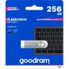GOODRAM Flash Disk UNO3 256GB, USB 3.2 Gen1, stříbrná