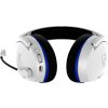 HyperX Cloud Stinger Core - Wireless Gaming Headset (White-Blue) - PS5-PS4 (HHSS1C-KB-WT/G)- Sluchátka pro herní konsole
