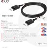 Club3D Kabel DisplayPort 2.1 na DisplayPort 2.1 VESA DP80, 4K240Hz/8K60Hz/10K30Hz HDR (M/M), 1.2m, černá