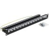 TRITON 19“ modulární patch panel pro max. 24 keystone modulů, černý
