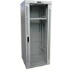 LEXI-Net 19" stojanový rozvaděč 42U 600x600 rozebiratelný, ventilační jednotka, termostat, kolečka, 600kg, sklo, šedý