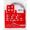 LYNX patch kabel Cat5E, FTP - 1m, šedý (prodej po 10 ks)