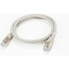 LYNX patch kabel Cat5E, FTP - 1m, šedý (prodej po 10 ks)