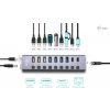 i-tec USB 3.0/USB-C nabíjecí HUB 9port LAN + Power Adapter 60 W