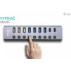 i-tec USB 3.0/USB-C nabíjecí HUB 9port LAN + Power Adapter 60 W