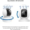 TP-Link Tapo C212 domácí-indoor kamera, (3MP, PTZ, 2K 1296p, WiFi, IR 9m, micro SD card)