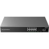 Grandstream GWN7801P Managed Network PoE Switch 8 1Gbps portů s PoE, 2 SFP porty