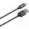 ALIGATOR 3.4A, 2xUSB, smart IC, černá, USB kabel pro iPhone/iPad