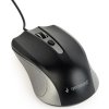 Gembird MUS-4B-01-GB/Cestovní/Optická/1 200 DPI/Drátová USB/Černá-stříbrná