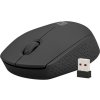 Myš Natec STORK/Kancelářská/Optická/1 600 DPI/Bezdrátová USB/Černá