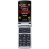 Aligator V710 Senior, Dual SIM, červeno-stříbrná + nabíjecí stojánek