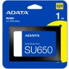ADATA SSD 1TB SU650, SATA III, 2.5", (R:520/ W:450MB/s)