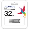ADATA Flash Disk 32GB UV350, USB 3.2 Dash Drive, tmavě stříbrná textura kov
