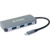 D-Link DUB-2335 USB-C Hub with HDMI, Gigabit Ethernet and 3x USB3.0, mini docking station