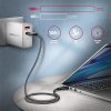 AXAGON BUCM432-CM10AB, NewGEN+ kábel USB-C <-> USB-C, 1m, USB4 Gen 3×2, PD 100W 5A, 8K HD, ALU, opletenie, čierny