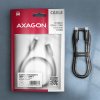 AXAGON BUCM432-CM10AB, NewGEN+ kábel USB-C <-> USB-C, 1m, USB4 Gen 3×2, PD 100W 5A, 8K HD, ALU, opletenie, čierny