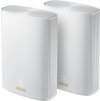 ASUS ZenWiFi XP4 Hybrid 2-pack Wireless AX1800 Dual-band Powerline Mesh WiFi 6 System, Homeplug AV2