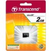 Karta TRANSCEND MicroSD 2 GB, bez adaptéra
