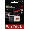 Karta SanDisk micro SDXC 128 GB Extreme Action Cams and Drones (190 MB/s Class 10, UHS-I U3 V30) + adaptér