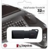 Kingston Flash Disk 32GB USB3.2 Gen 1 DataTraveler Exodia M (Black + Black)