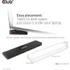 Club3D USB-C, Triple Display DP Alt mode Displaylink Dynamic PD Charging Dock so 120 W PS