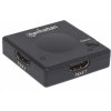 Manhattan HDMI Switch, 2-portový HDMI prepínač, 1080p, čierny