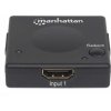 Manhattan HDMI Switch, 2-portový HDMI prepínač, 1080p, čierny