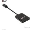 Club3D Hub MST USB-C na DisplayPort, 4K60Hz (M/F)