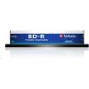 VERBATIM BD-R SL Datalife (10-pack)Blu-Ray/Spindle/6x/25GB Wide Printable