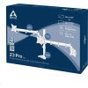 Stolný držiak ARCTIC Z3 Pro (Gen3) pre 3x LCD do 32", nosnosť 3usx15kg, 4x USB HUB, čierny