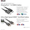 Club3D Network Switch - Prepínač, DP/HDMI KVM prepínač - Dual DP 4K 60Hz