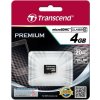 Karta TRANSCEND MicroSDHC 4 GB triedy 10, bez adaptéra