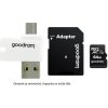 Karta GOODRAM microSDHC 16GB M1A4 All-in-one (R:100/W:10 MB/s), UHS-I Class 10, U1 + adaptér + čítačka kariet OTG